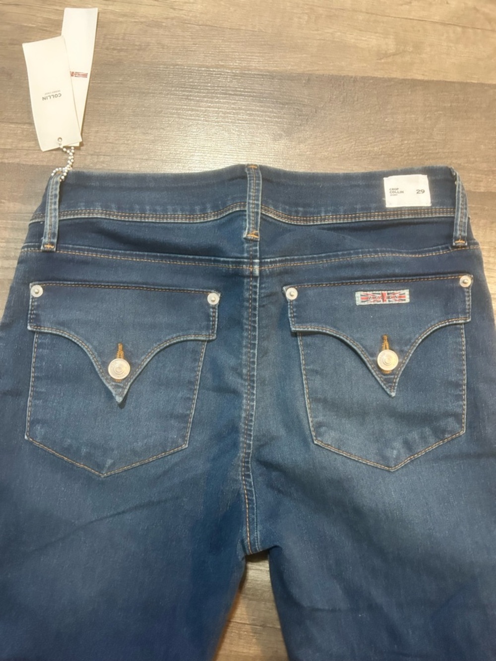 Hudson Jeans Women’s Dark Indigo Skinny Jeans size 29 NWT - Picture 3 of 10